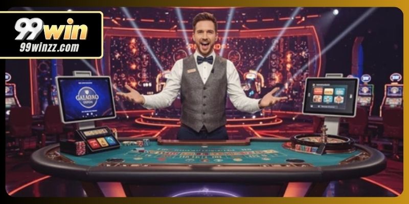 Live casino chân thực, tương tác trực tiếp đồ họa sắc nét